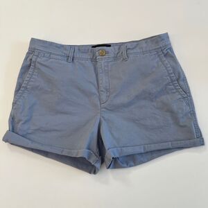 Banana Republic Womens Cuffed Hem Blue Shorts, Banana Republic Womens Cotton 201